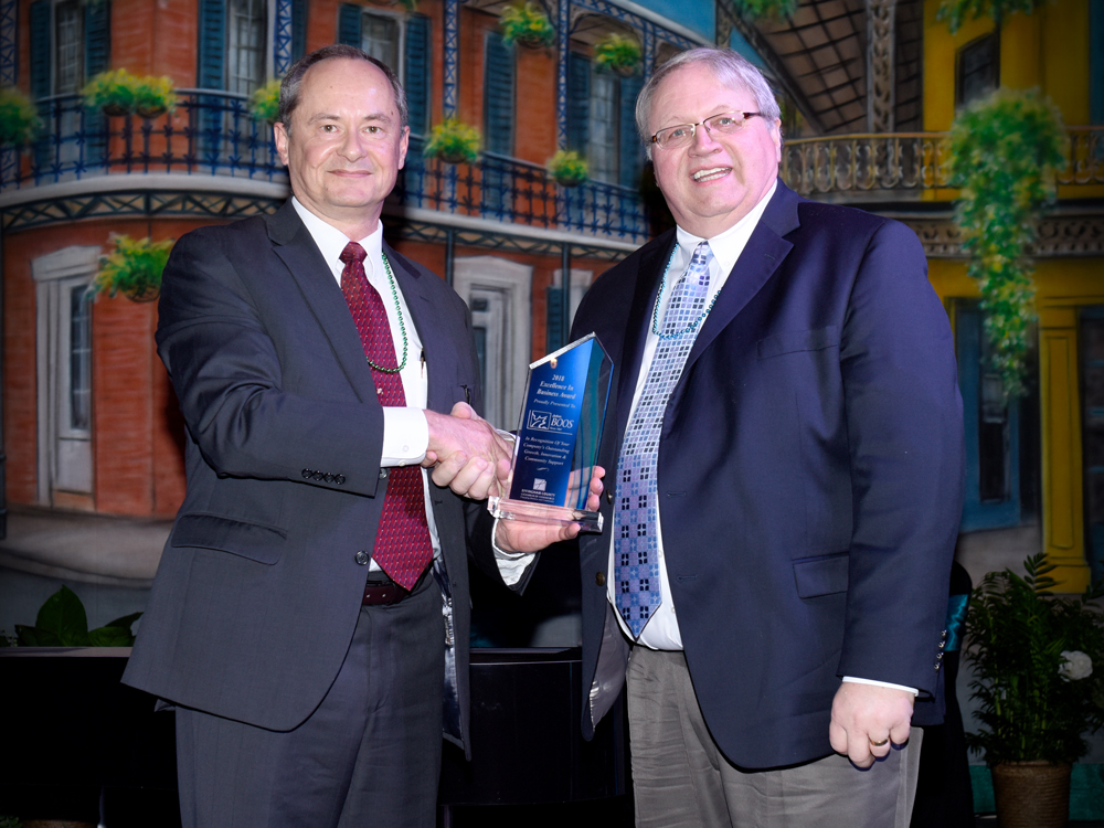 JOHN BOOS & CO. – HONORED AS 2018 EXCELLENCE IN BUSINESS AWARD