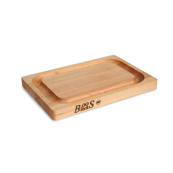 Maple Cutting Board With Eased Corners (Chop-N-Slice Collection) 12"x8"x1"
