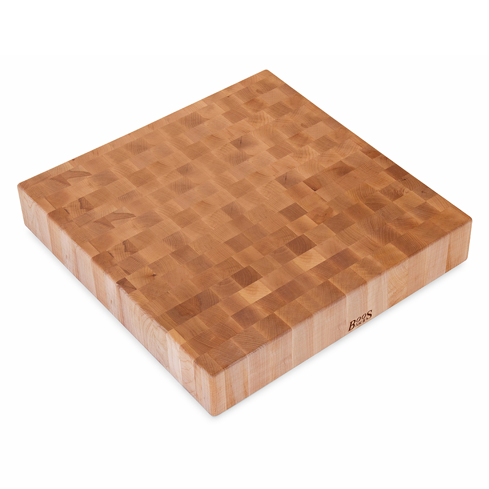 Maple Chopping Block With Handles and Non Skid Feet — Sustar Woodworks