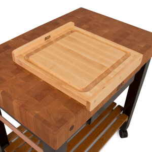 Maple Countertop Cutting Board With Juice Groove 1-1/4" Thick (Countertop Board Collection)