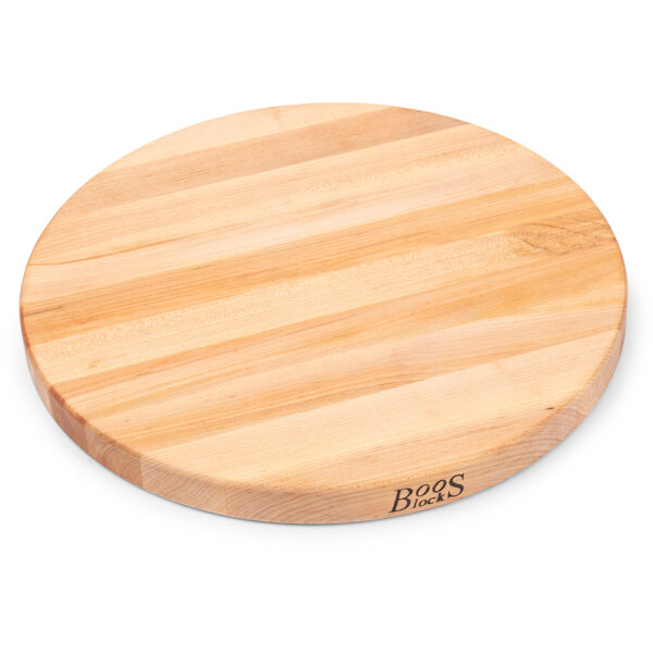 Maple Round Cutting Board 18"x1-1/2″ Thick (R-Board Series)
