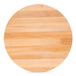 Maple Round Cutting Board 18"x1-1/2″ Thick (R-Board Series) - Lifestyle
