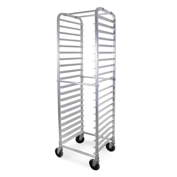 Mobile Bun Pan Racks With Rounded Top, Front Load