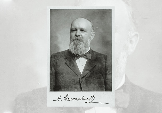 portrait of A. Gravenhorst