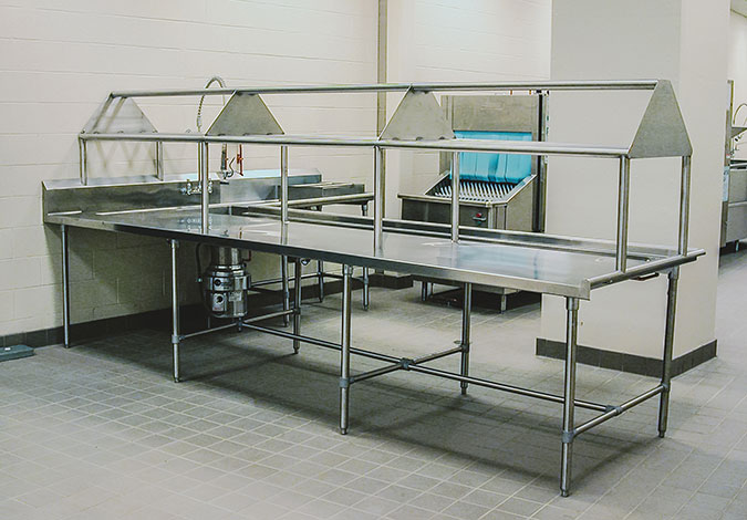 Stainless steel commericial kitchen equipment