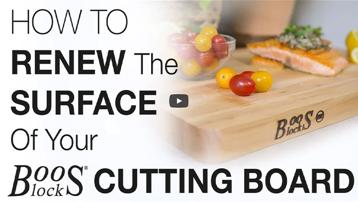 how to renew the surface of your cutting board