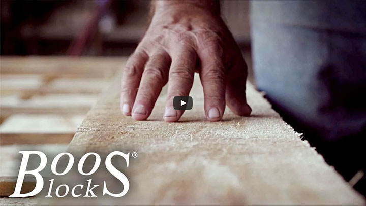 video thumbnail of woods craftsmen crafting a butcher block