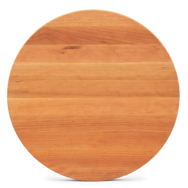 Cherry Round Cutting Board 1-1/2″ Thick (R-Board Series)