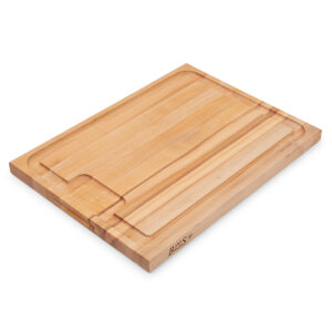 Maple AuJus Cutting Board with Sloped Juice Groove 1-1/2 Thick (AUJUS Series) 24x18x1-1/2