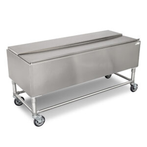 Mobile Ice Chest Lid Closed