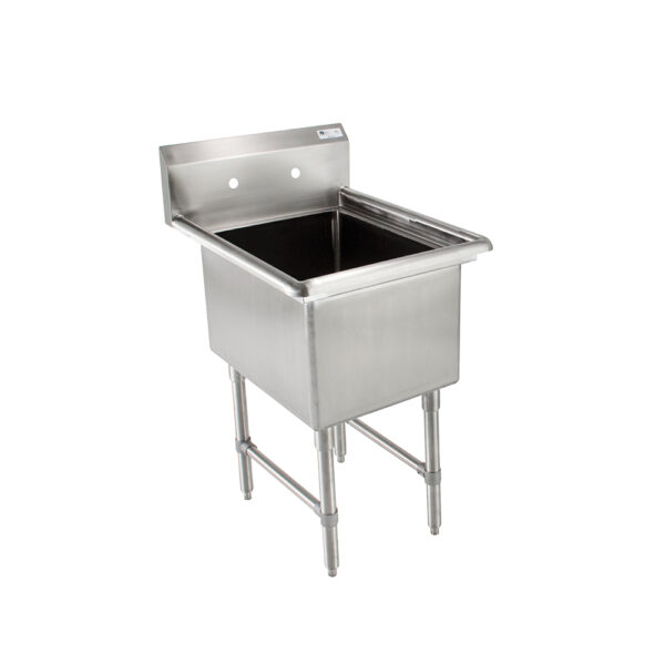 16GA Compartment Sinks, 1-Bowl, Without Drainboard, 14" Deep Bowl (B-Series)