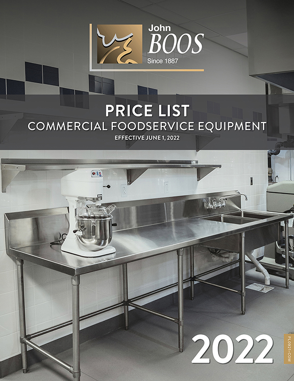 Commercial Price List 2022